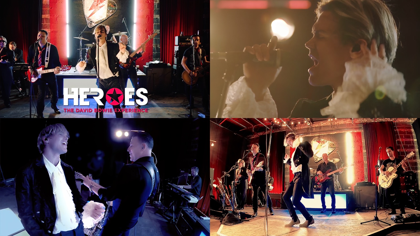 A band performance scene in the Heroes thumbnail.